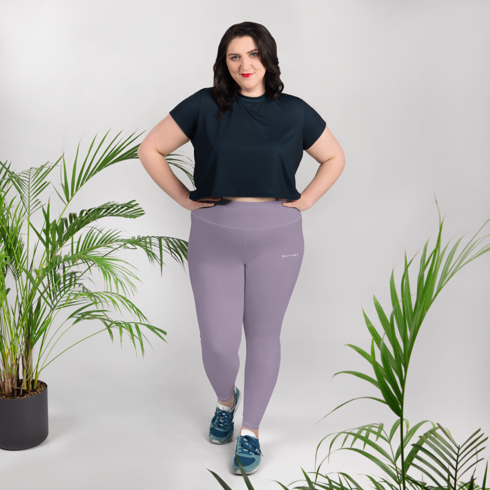 Basics - Lavender Plus Size Leggings