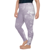 Believe - Lavender High-Waist Plus Size Leggings