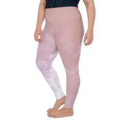 Awaken - Rose High-Waist Plus Size Leggings