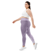 Awaken - Lavender High-Waist Plus Size Leggings