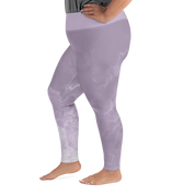 Awaken - Lavender High-Waist Plus Size Leggings