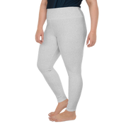 Heather Grey Light Plus Size Leggings