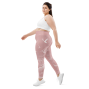 Inner - Rose Plus Size Leggings