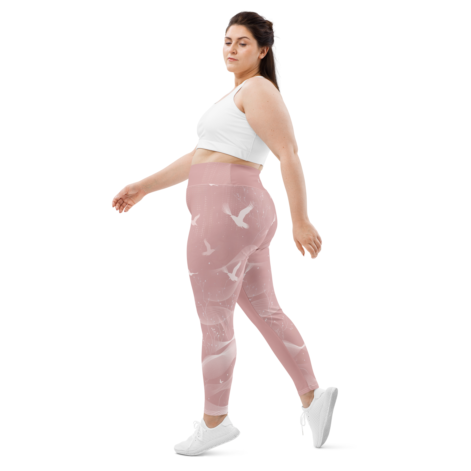 Inner - Rose Plus Size Leggings