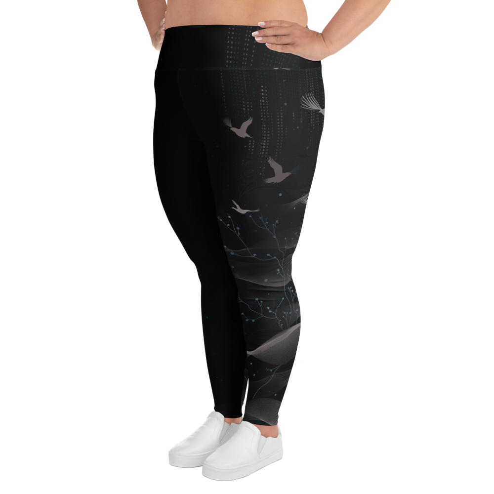 Inner - Black Plus Size Leggings