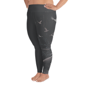 Inner - Anthracite Plus Size Leggings