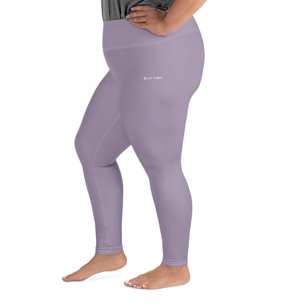 Basics - Lavender Plus Size Leggings