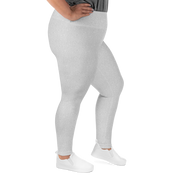 Heather Grey Light Plus Size Leggings