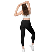 Basic - Black Crossover Leggings