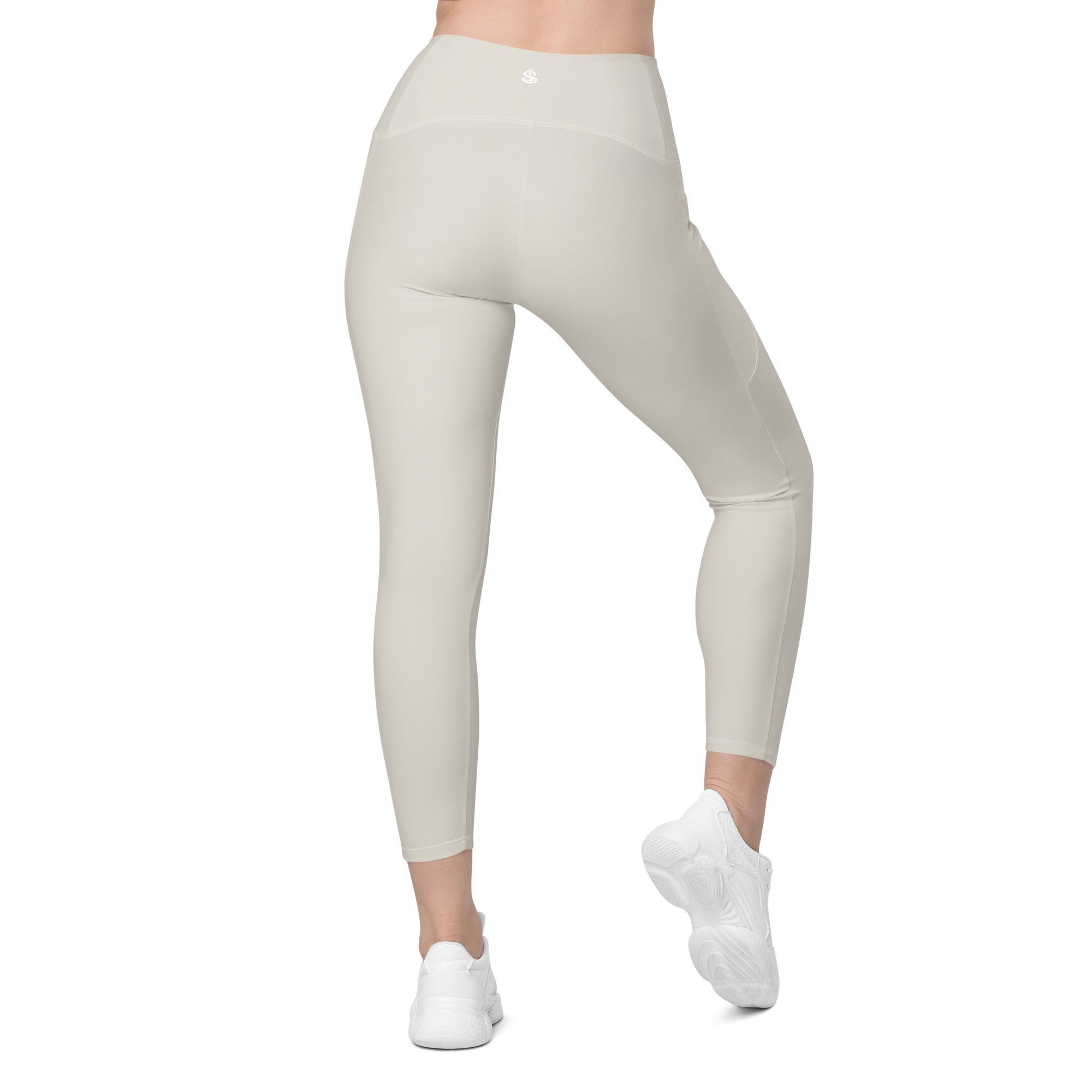 Basics - Bone Crossover Leggings