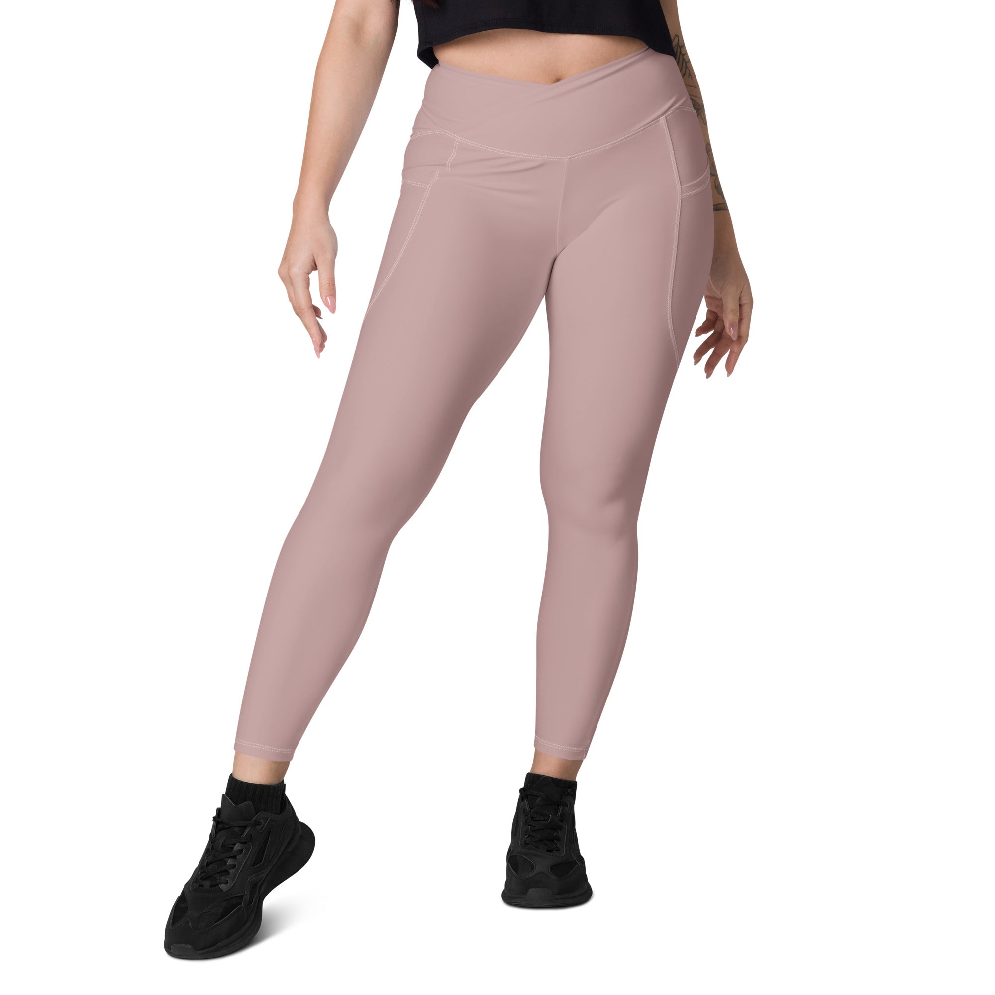 Basics - Rose Crossover Leggings