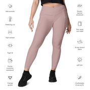 Basics - Rose Crossover Leggings