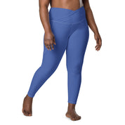 Basics - Marine Blue Crossover Leggings