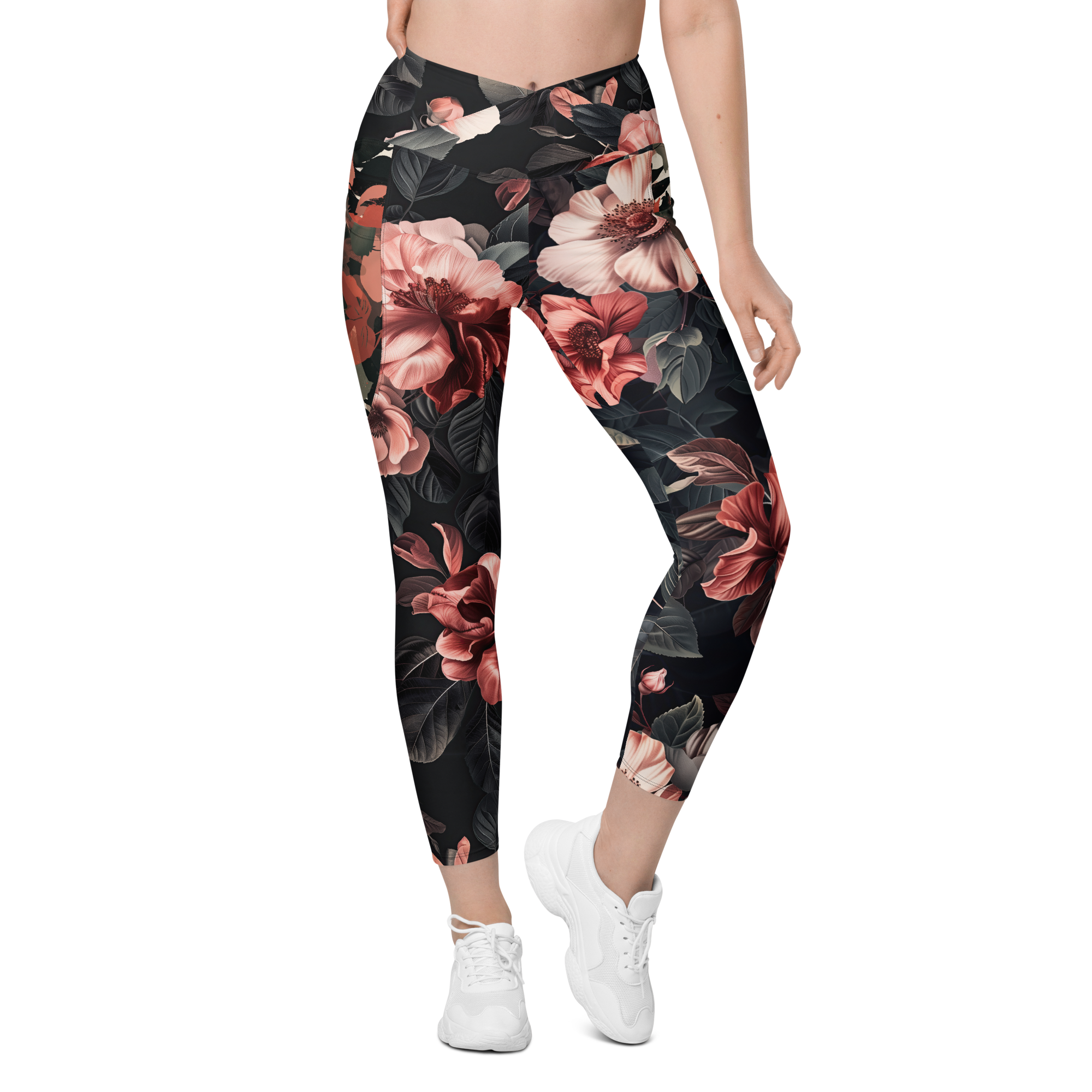 Bloom Floral Crossover Leggings