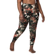 Wildflower Terracotta Crossover Leggings