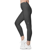 Basics - Anthracite Crossover Leggings