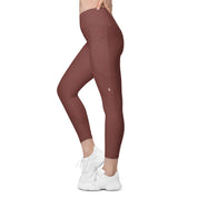 Basics - Rosewood Crossover Leggings