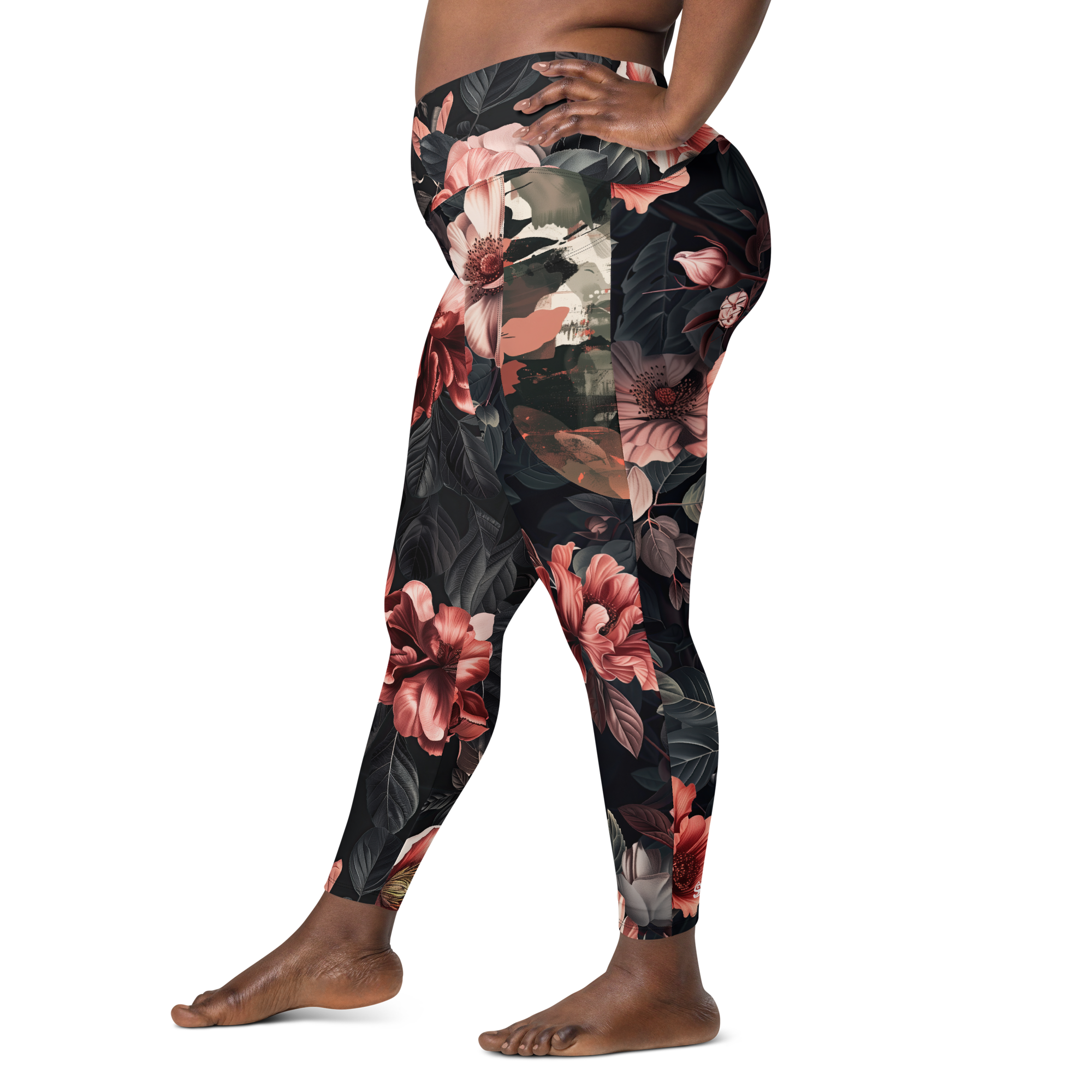 Bloom Floral Crossover Leggings