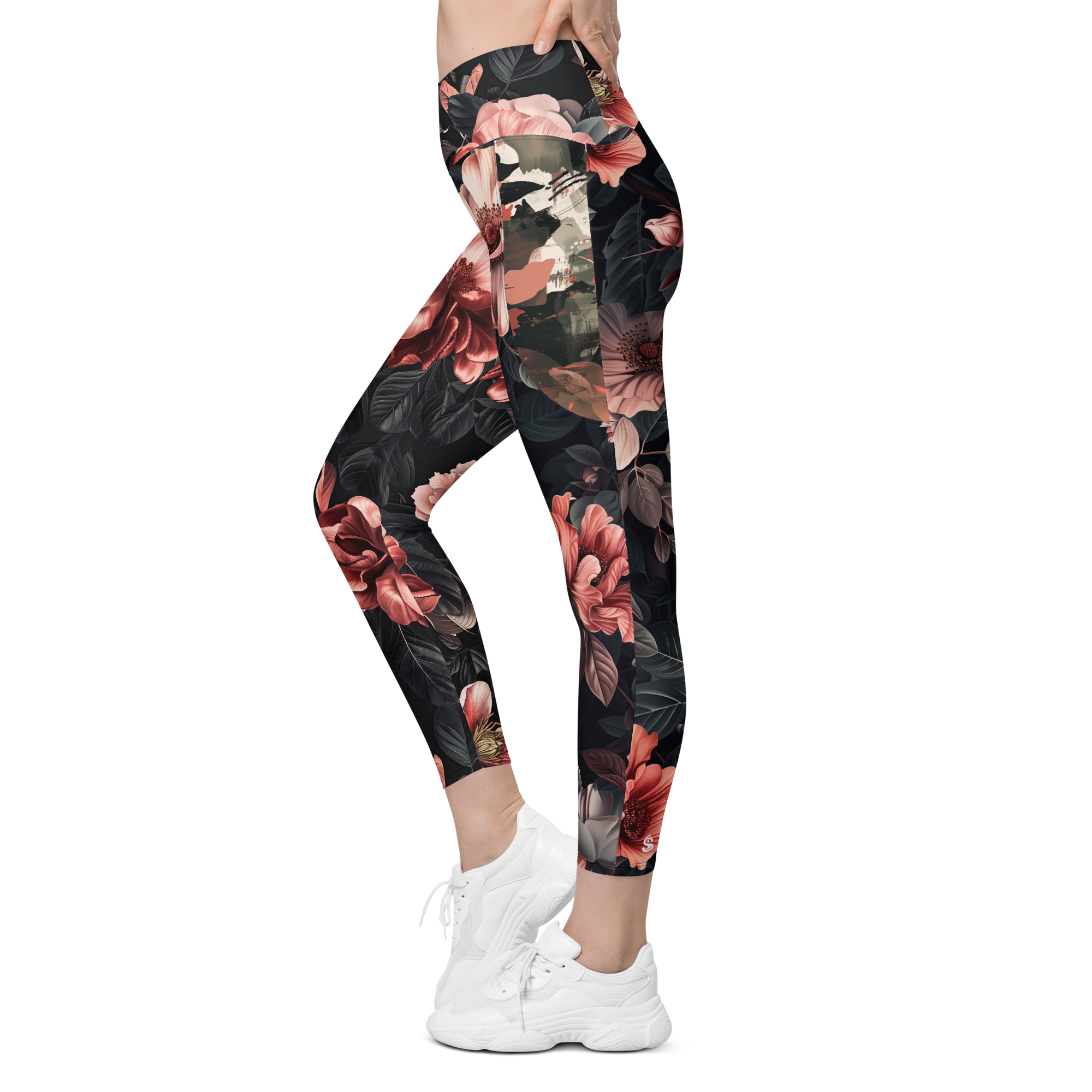 Bloom Floral Crossover Leggings