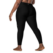 Basic - Black Crossover Leggings