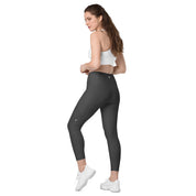 Basics - Anthracite Crossover Leggings