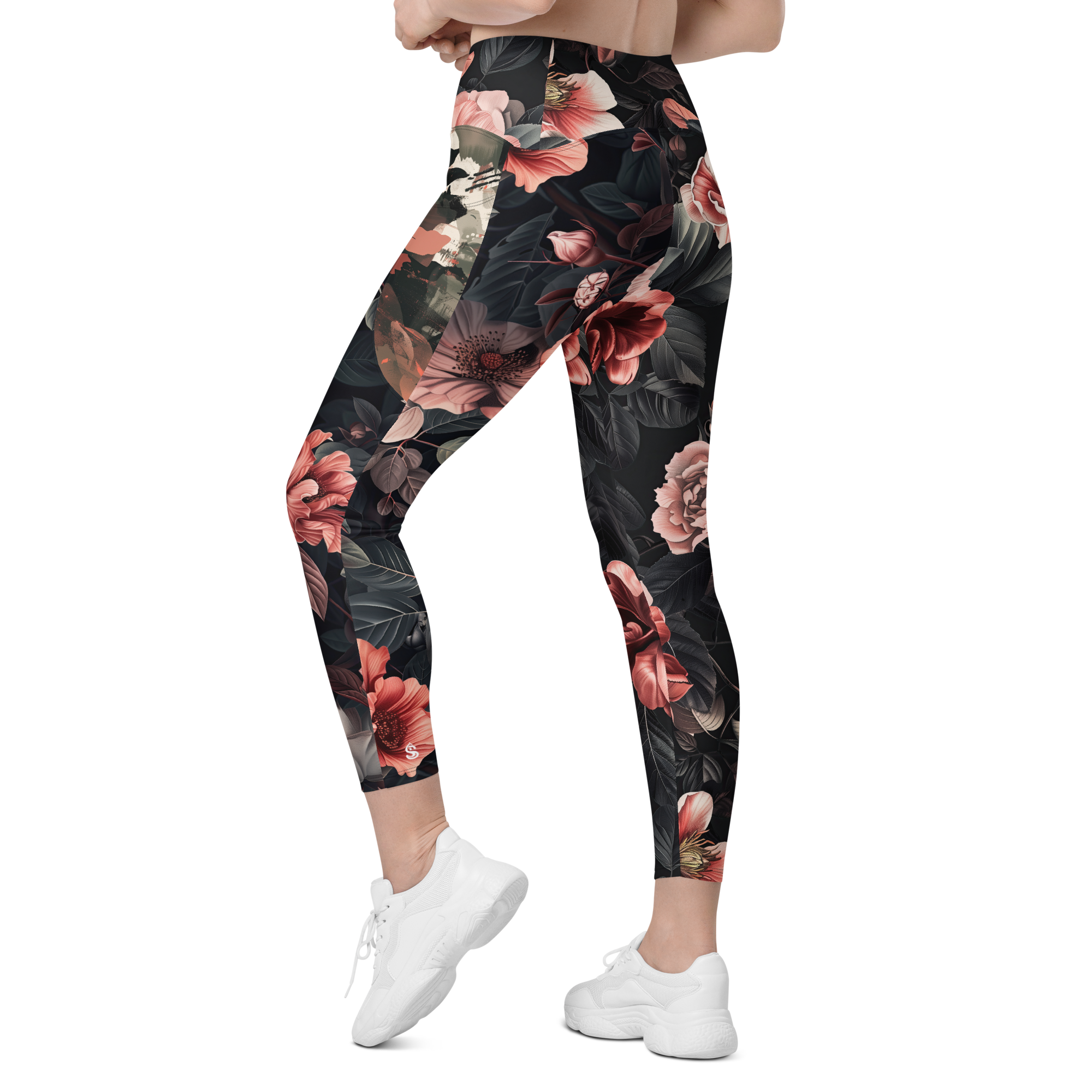 Bloom Floral Crossover Leggings