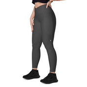 Basics - Anthracite Crossover Leggings