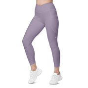 Basics - Lavender Crossover Leggings