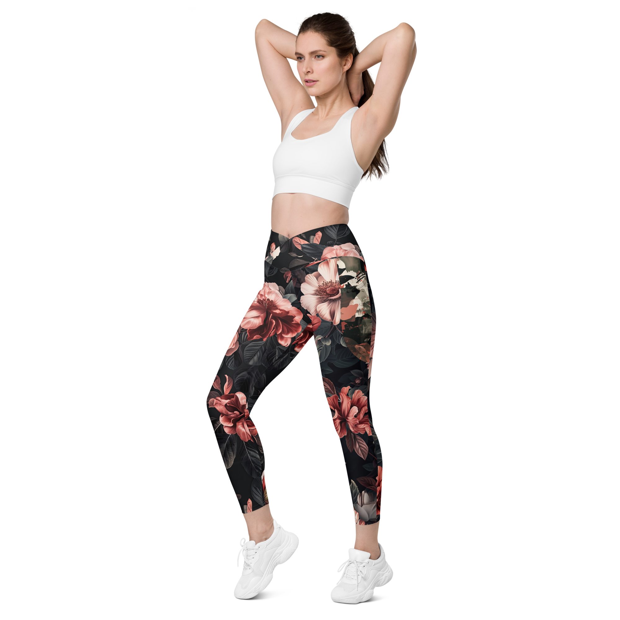 Bloom Floral Crossover Leggings