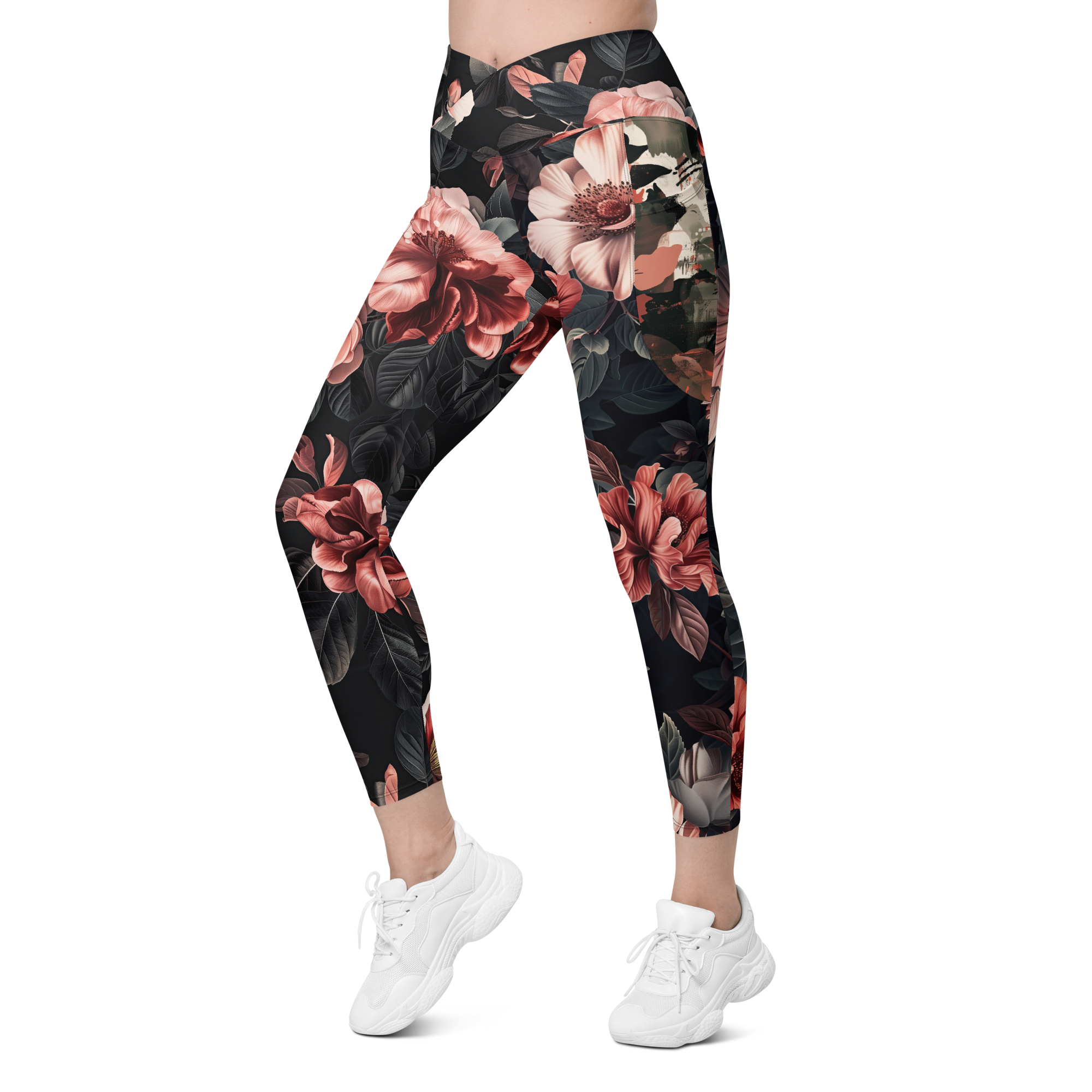 Bloom Floral Crossover Leggings