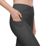 Basics - Anthracite Crossover Leggings