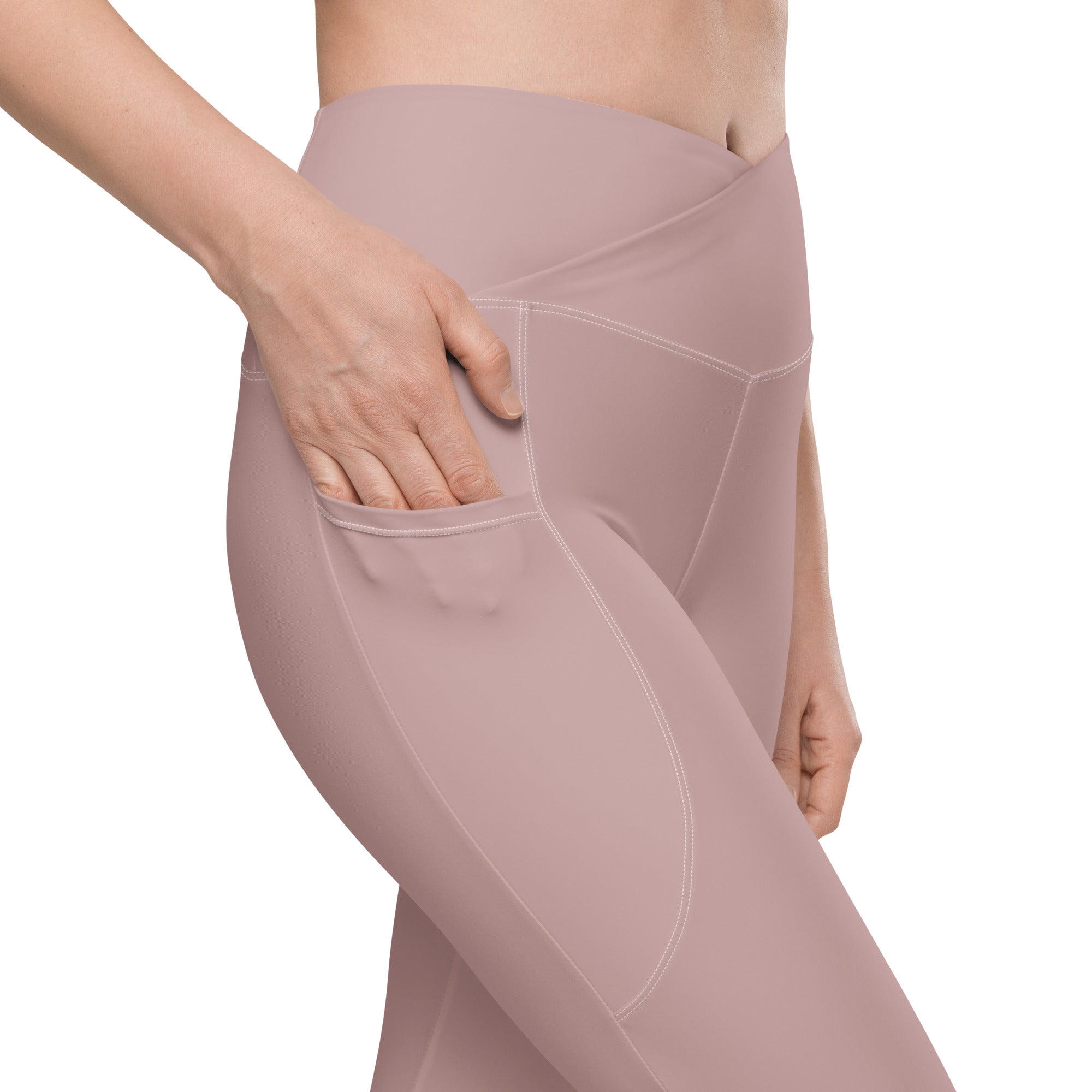 Basics - Rose Crossover Leggings