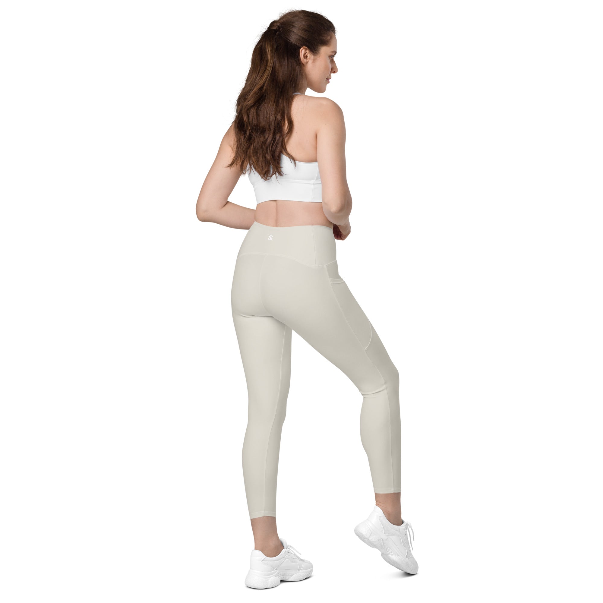 Basics - Bone Crossover Leggings