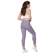 Basics - Lavender Crossover Leggings