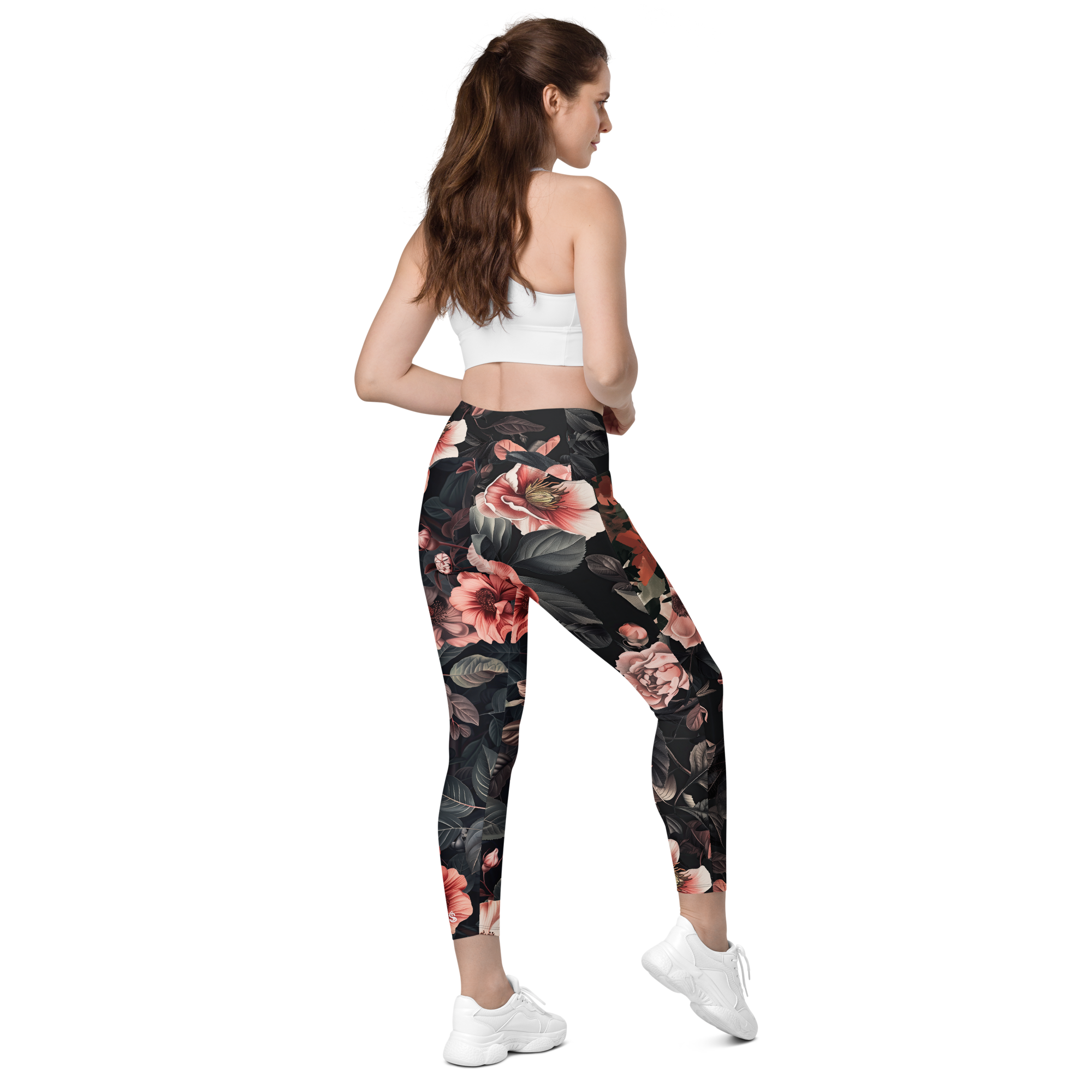 Bloom Floral Crossover Leggings