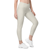 Basics - Bone Crossover Leggings