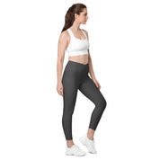 Basics - Anthracite Crossover Leggings