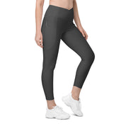 Basics - Anthracite Crossover Leggings