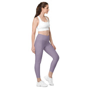 Basics - Lavender Crossover Leggings