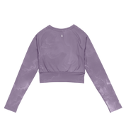 Awaken - Lavender Long Sleeve Crop Top