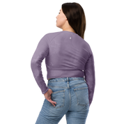 Awaken - Lavender Long Sleeve Crop Top