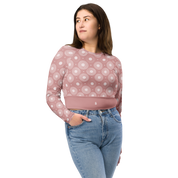 Circle - Rose Long Sleeve Crop Top