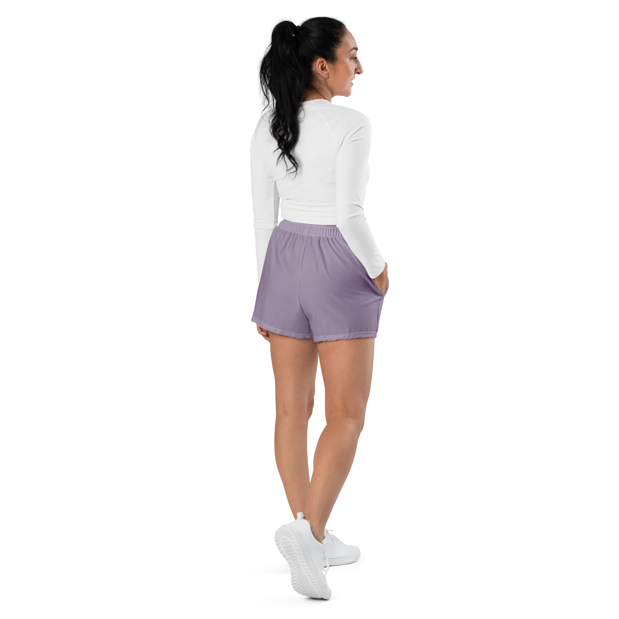 Basics - Lavender Track Shorts