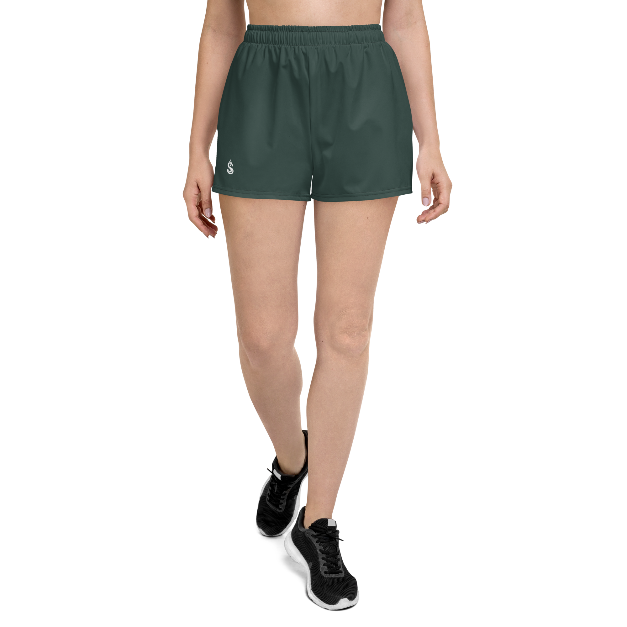 Basics - Green Track Shorts