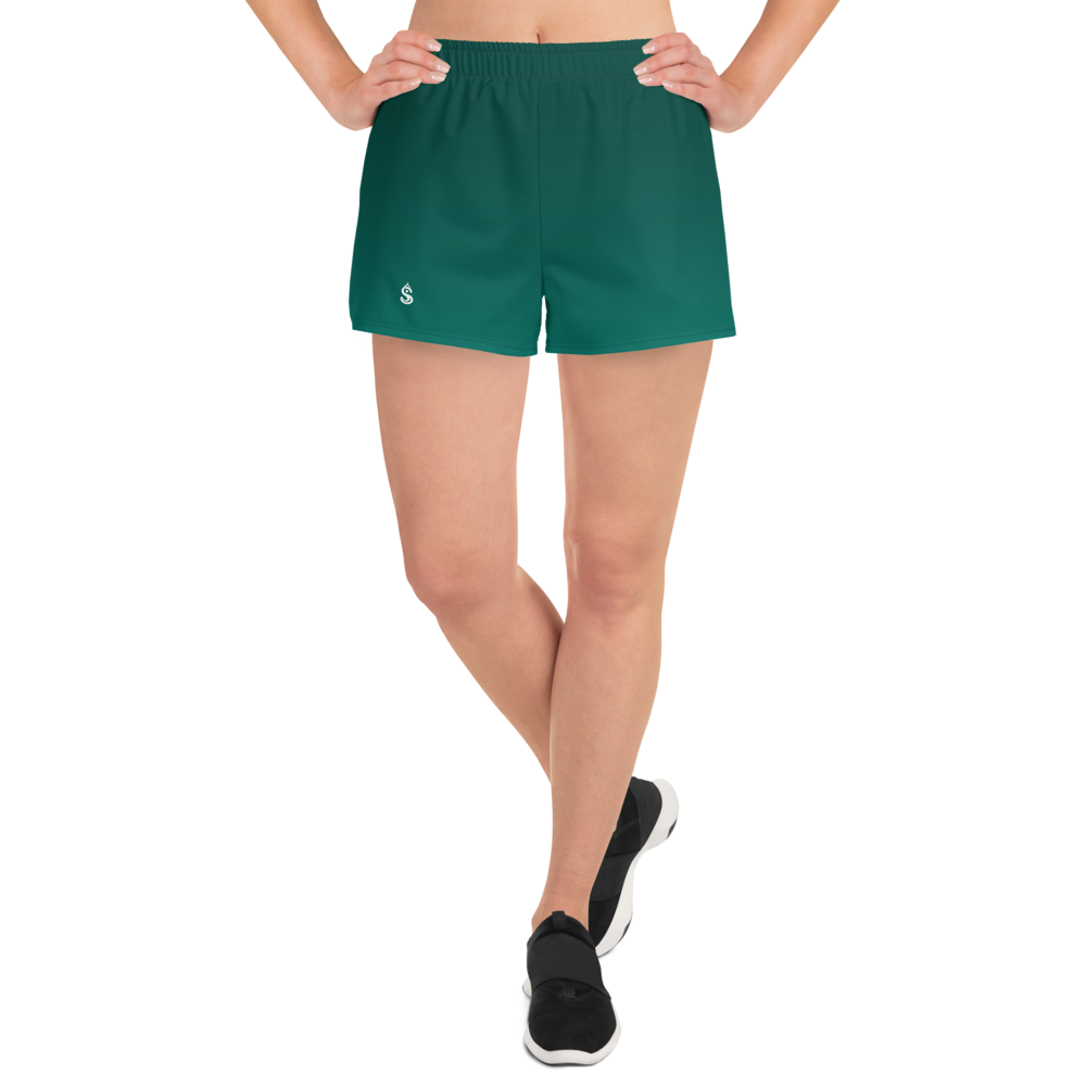 Faded - Green Track Shorts