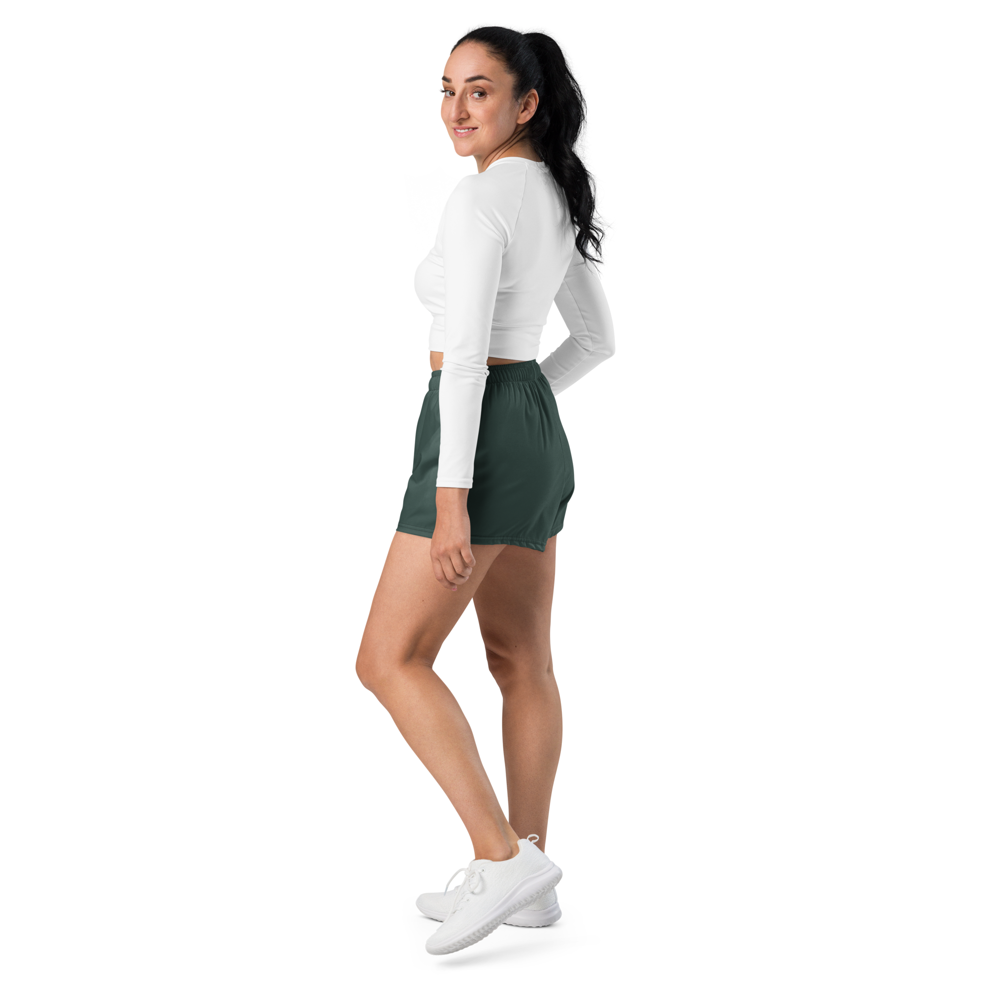 Basics - Green Track Shorts