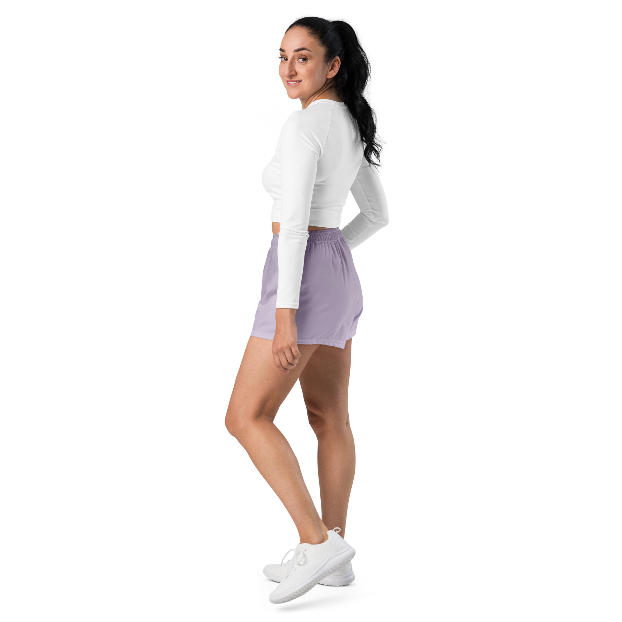 Faded - Lavender Track Shorts