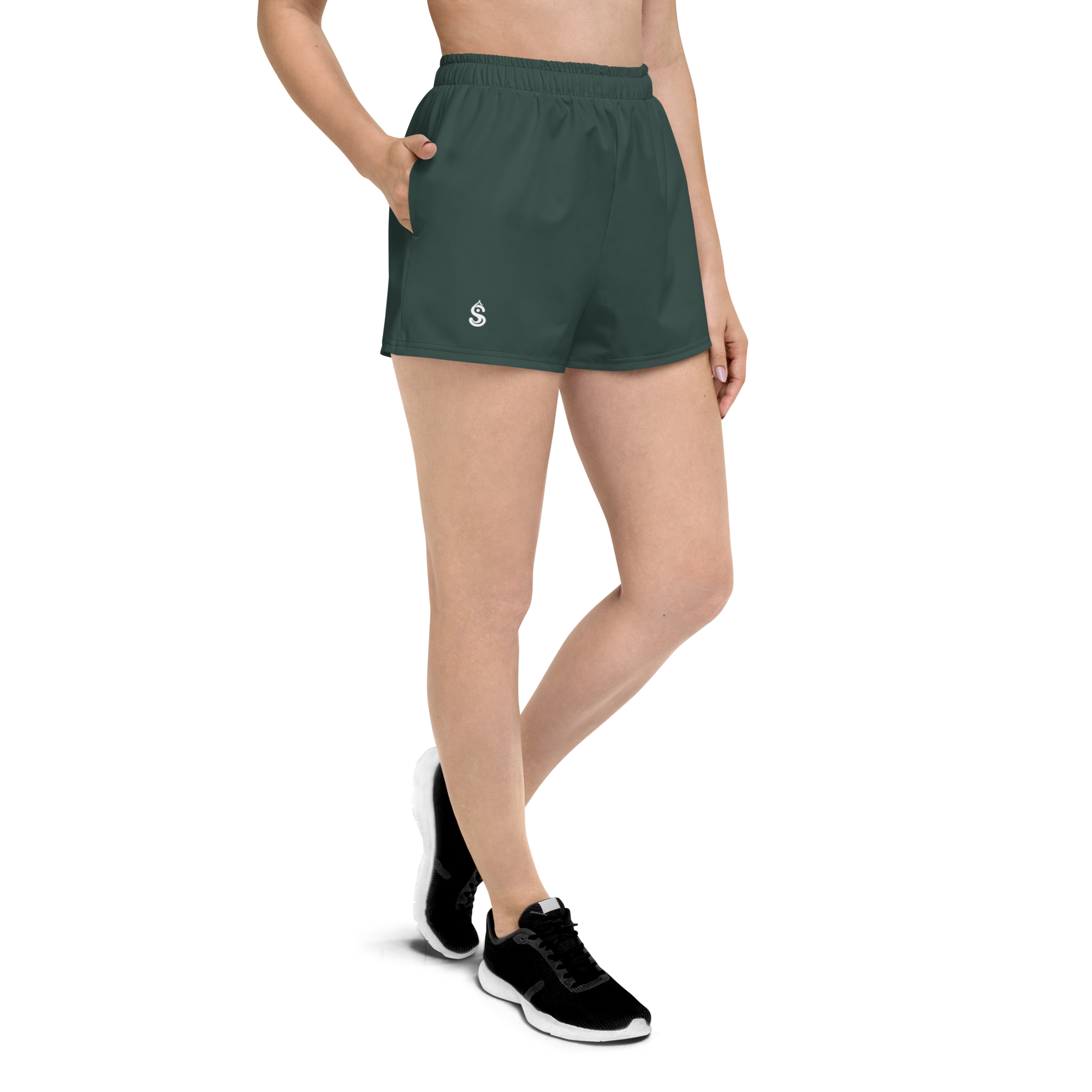 Basics - Green Track Shorts