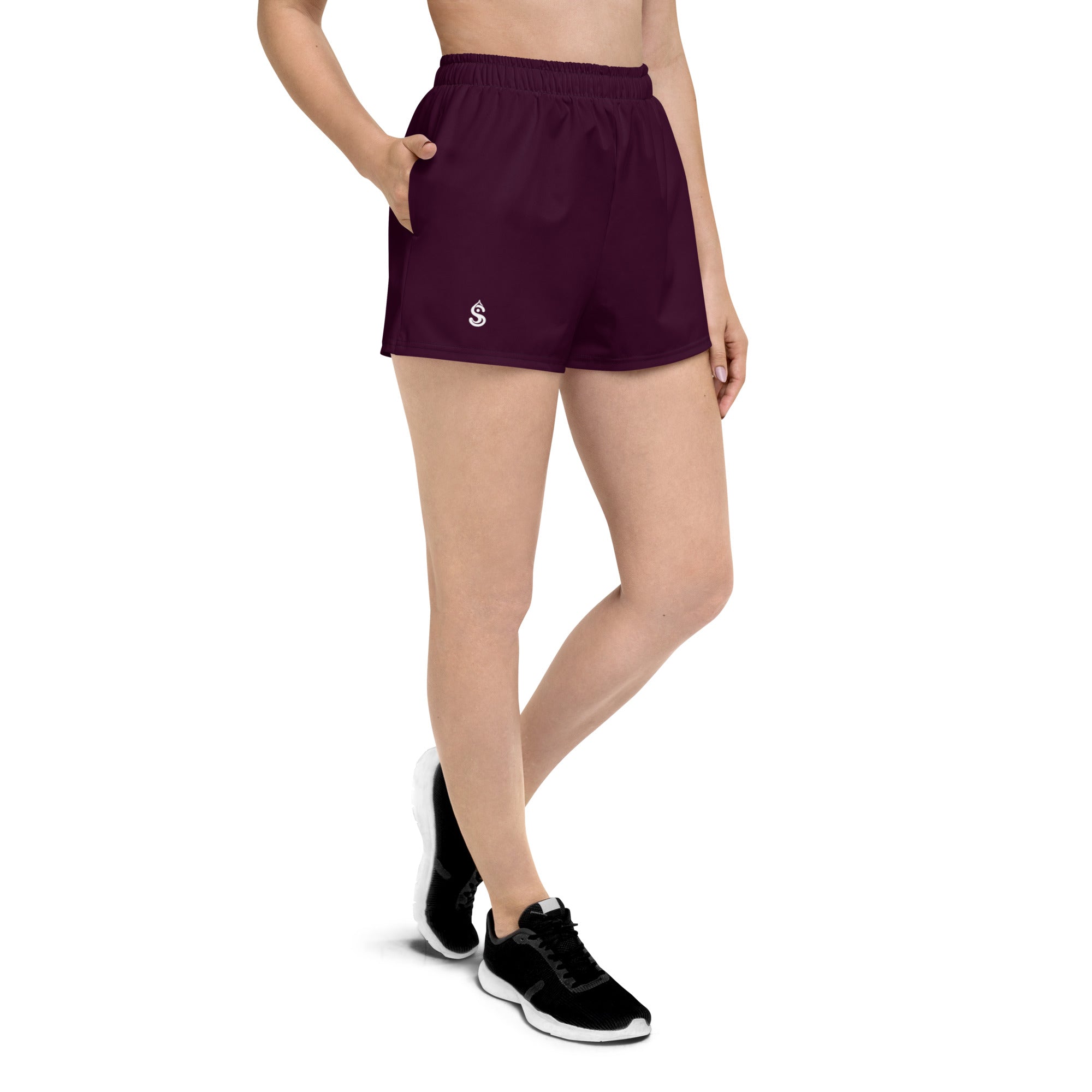 Basics - Eggplant Track Shorts