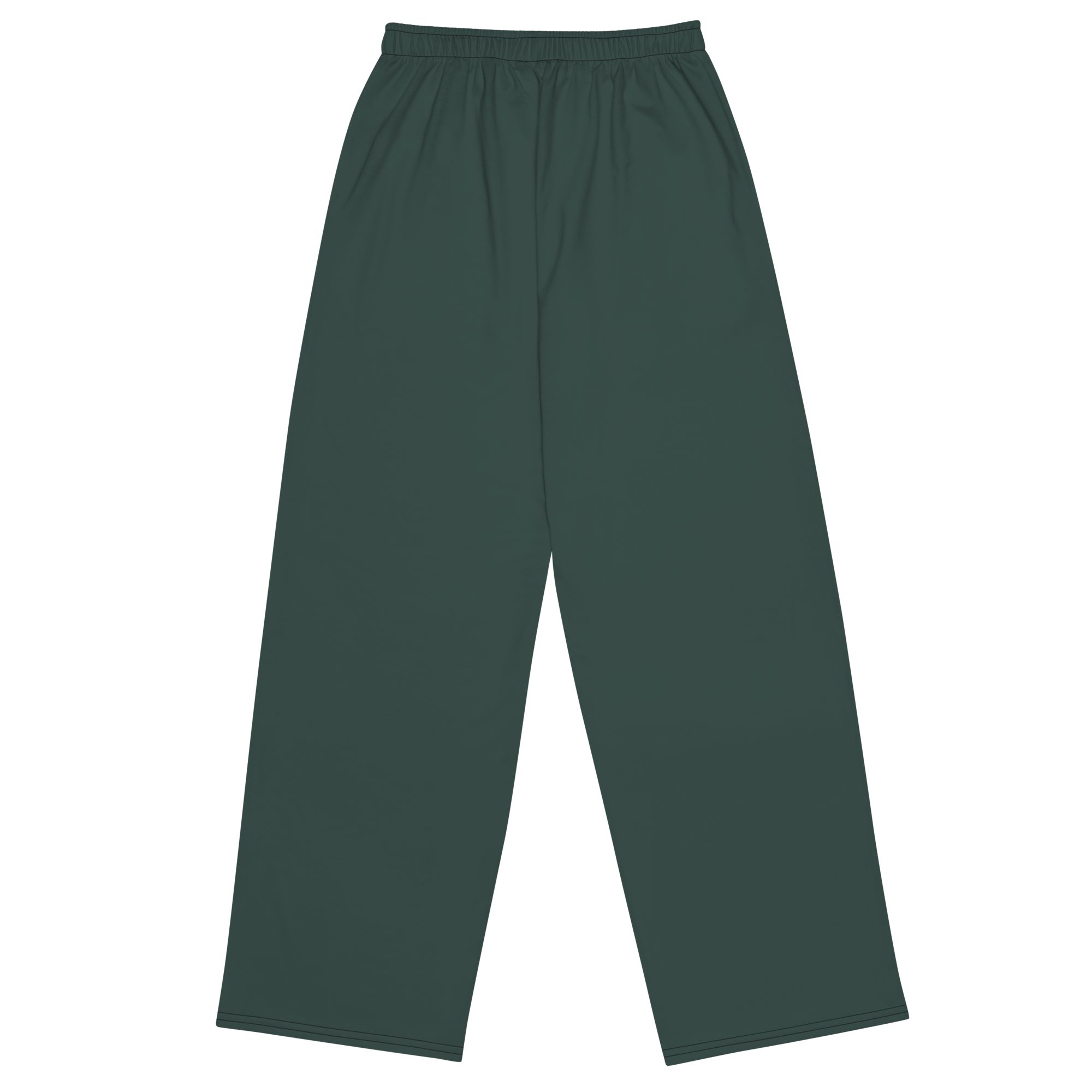 Basics - Green Wide Leg Pants